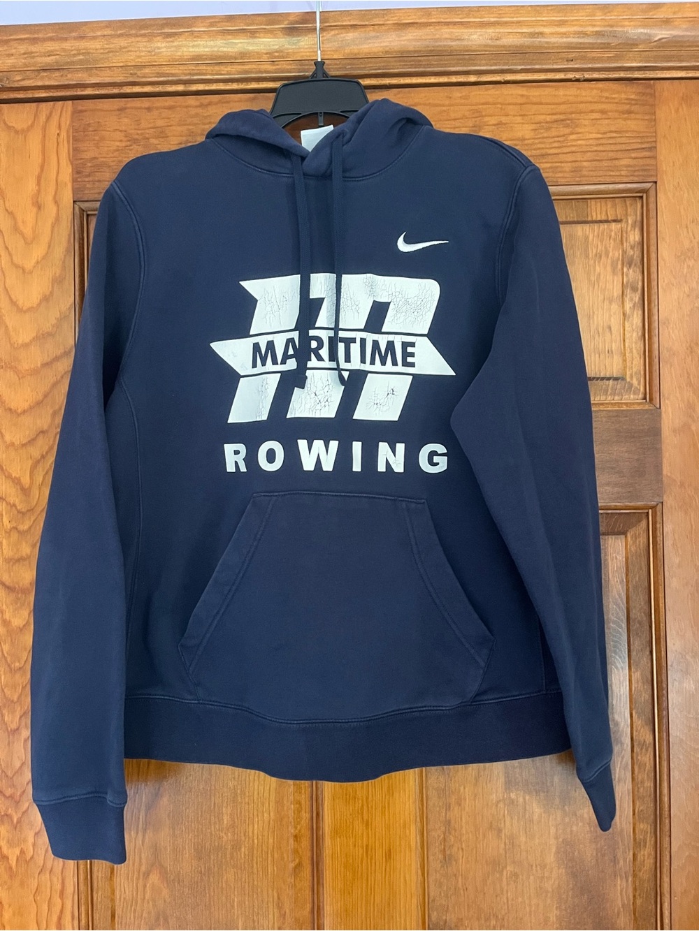 Mass Maritime Nike Navy Blue 'Maritime Rowing' Pullover Hoodie